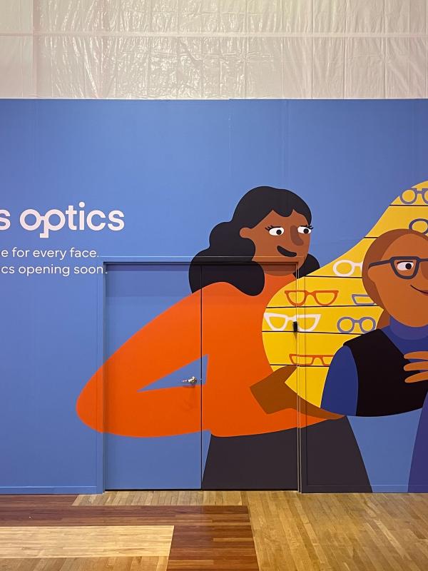 Solis Optics Hoarding / Barricade